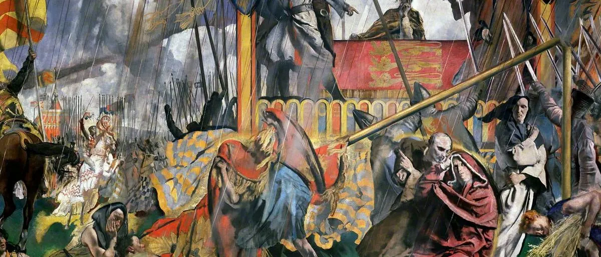 Kralj Jovan potpisuje Veliku povelju slobode 1215. godine, slika Čarlsa Simsa