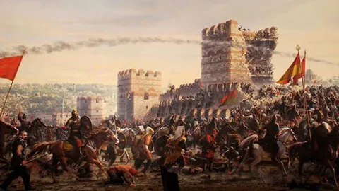 Prizor pada Carigrada 1453. godine
