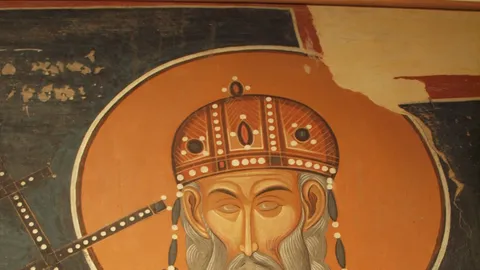 Freska kralja Vukašina Mrnjavčevića iz manastira Psača
