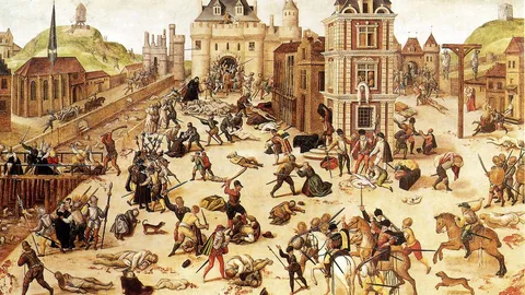 Slika Fransoa Dibloa koja prikazuje pokolj u Vartolomejskoj noći u Parizu 1572. godine