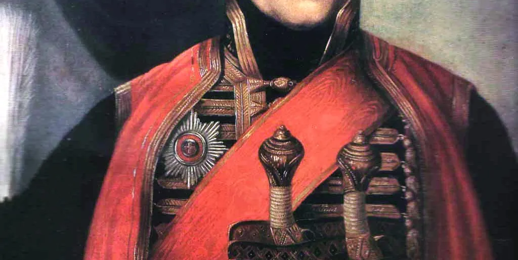 Portret Karađorđa Petrovića, slika Vladimira Borovikovskog iz 1816.