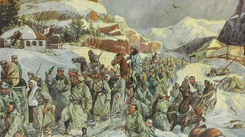 Povlačenje srpske vojske preko albanskih planina u zimu 1915. godine