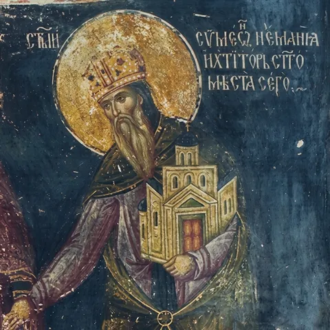 Portret Stefana Nemanje, osnivača dinastije Nemanjić